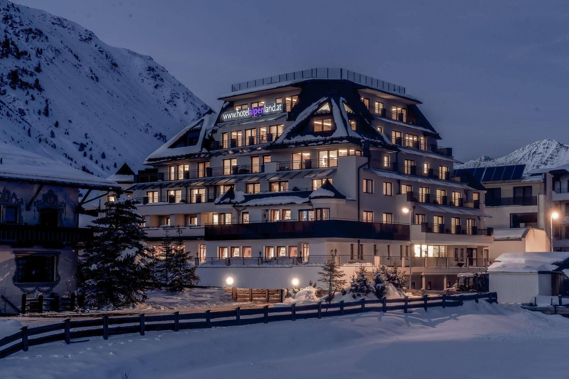 Hotel Alpenland Obergurgl Exterior foto